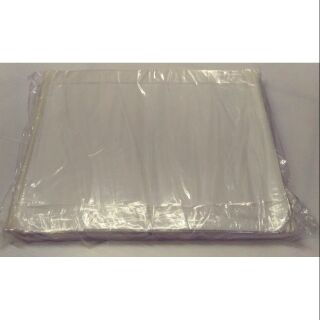 ซองพลาสติกใส 20x25 cm แถบกาวทั้งแผ่น ราคาถูก 100 ซอง Pouch (clear)