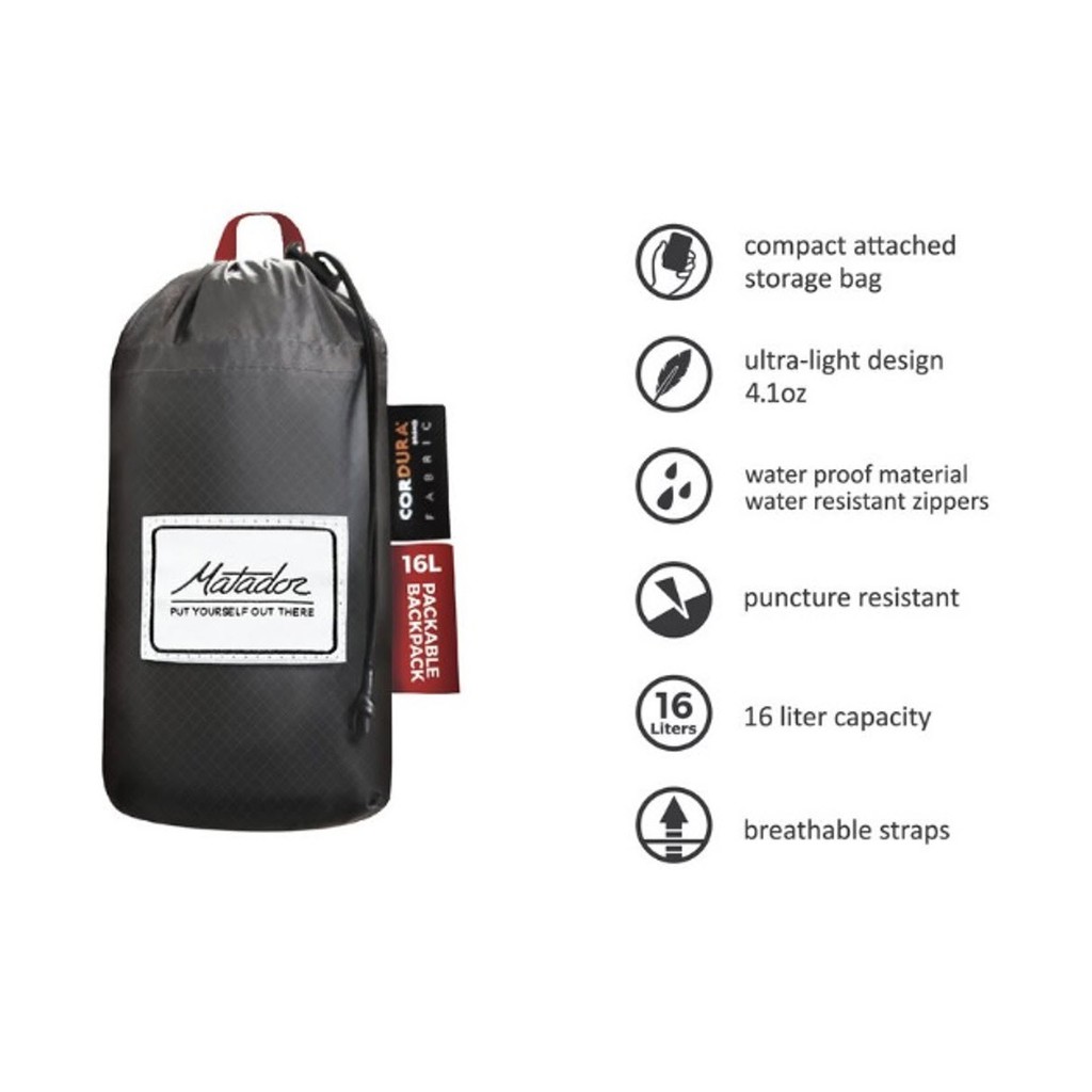 24 litre backpack