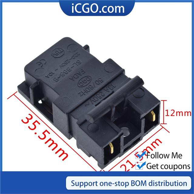 สวิตช์ควบคุมอุณหภูมิกาต้มน้ําไฟฟ้า SL-888 TM-XD-3 220-250V 10A T125