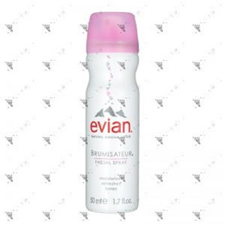 Evian Natural Mineral Water 50ml เอเวียน สเปรย์น้ำแร่ 079298300086