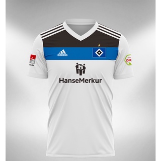 เสื้อกีฬาแขนสั้น ลายทีม Hamburg ทีมเหย้า 2022 2023