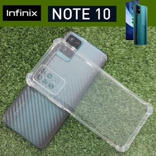 เคส TPU ยางใส สำหรับ  Infinix Note 10