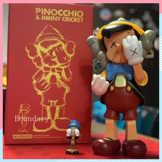 โมเดล Kaws x Pinocchio &amp; Jiminy Cricket Prototype Figure 3 แบบ