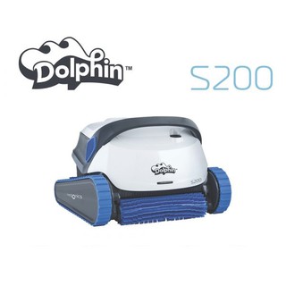 เครื่องทำความสะอาดสระน้ำแบบอัตโนมัติ Dolphin S200 สำหรับที่พักอาศัย Automatic Swimming Pool Cleaner Robot