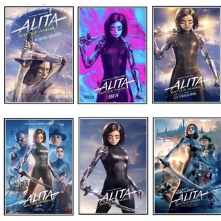 โปสเตอร์ Alita: Battle Angel (2019) ขนาด 11.5 X 16.5 นิ้ว (A3)