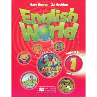 DKTODAY หนังสือแบบเรียน ENGLISH WORLD 1:PUPILS BOOK+CD &amp; EBOOK PACK