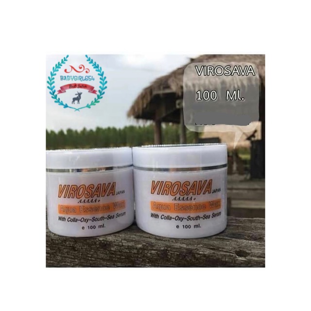 🔥แท้🔥Virosava Japan Aqua Essence Wax Serum 100ml ทรีทเม้นท์ล็อคทรง ล็อคตรง ล็อคลอน อยู่ทรงนาน ใช้ก่อ