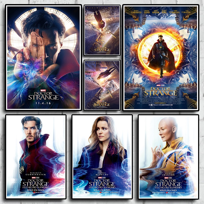 โปสเตอร์ภาพยนตร์ Marvel Studios สไตล์เรโทร สําหรับตกแต่งบ้าน