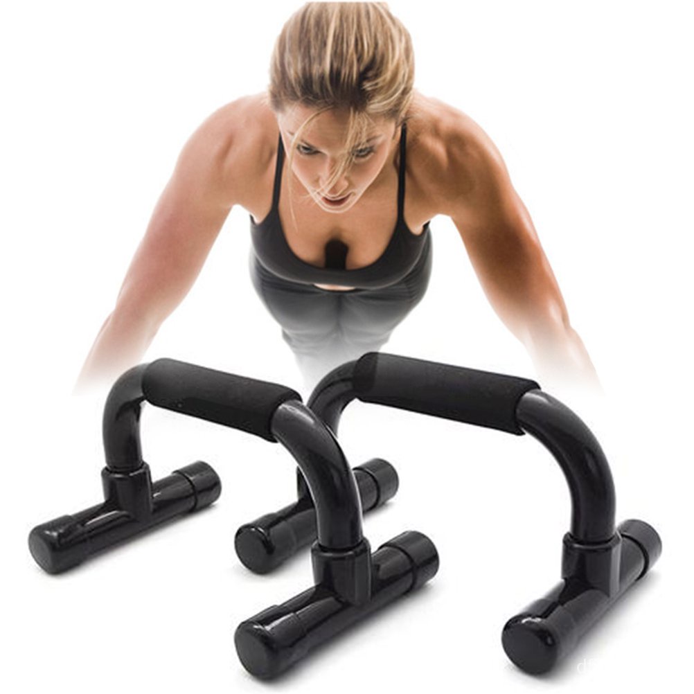 Working Your Pecs Arms Shoulders Portable Non-Slip Sturdy Fitness Workout Home Exercise for Floor Push Up Bars Strength Training Pushup Stands Handles with Foam Grip 