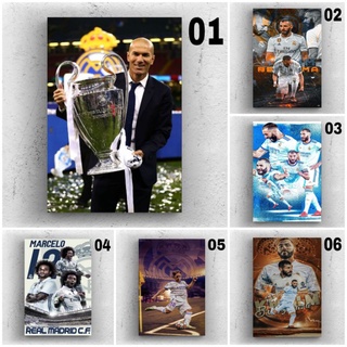 โปสเตอร์ติดผนัง Real MADRID NO.01-06 ไม่มีกรอบ