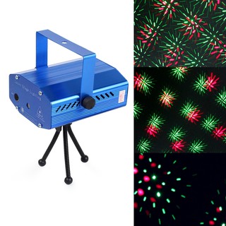   ไฟดิสโก้ ไฟปาร์ตี้ Mini Laser Stage Lighting รุ่น YX-09-00B-Rat