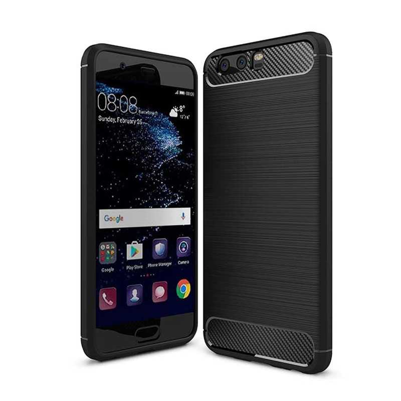 แฟชั่นShock Proof SoftซิลิโคนสําหรับHuawei P10 กรณีHuawei P10 Plusโทรศัพท์มือถือกรณีP10 Lite
