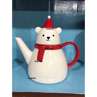 starbucks กา ceramic santa beat kettle 20 oz