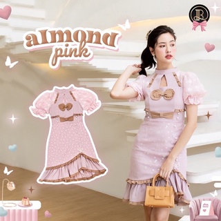 💎พร้อมส่ง💎BLT เดรส Almond pink collection