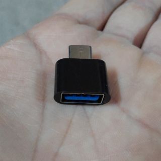 usb to usb c adapter สีดำ