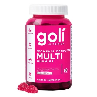 Goli Womens Complete Multi Gummies สวยครบจบที่สุขภาพดีเพื่อผู้หญิงทุกวัย