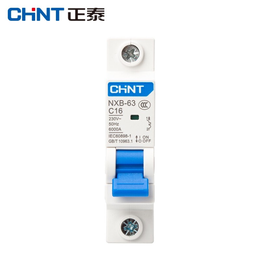 CHINT เบรกเกอร์ไฟฟ้า คุณภาพสูง NXB-C63 1P 6A-63A ราคา ถูกที่สุด ดีลบีเคเค แกลเลอรีภาพที่ 3