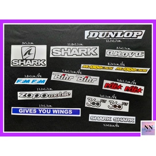 สติกเกอร์ Shark (3M) ติดหมวกกันน็อค [3]