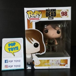 FUNKO POP WALKING DEAD MAGGIE 98 ของแท้ งานเก่าเลิกผลิตแล้ว หายากสุดๆ แถมกล่องใส มีของพร้อมส่งไม่ต้องรอพรีออเดอร์ zombie