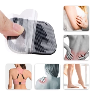 แผ่นอิเล็กโทรด สําหรับเครื่องฝังเข็ม Ems 10 ชิ้น