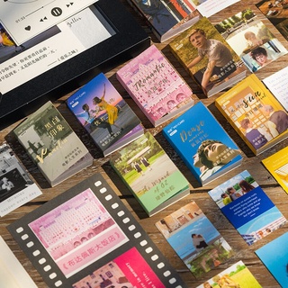สติ๊กเกอร์ฟอยล์สีทองสําหรับตกแต่งภาพยนตร์ 50 แผ่น