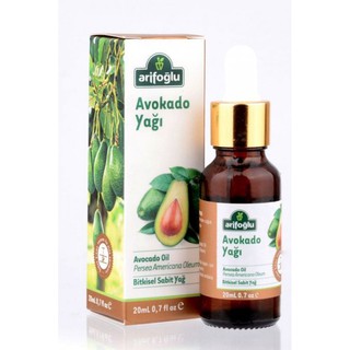 น้ำมันอโวคาโด Avocado oil  ขนาด 20 ml. อุดมด้วยวิตามินอี ให้ความชุมชื้นกับผิวหนัง สินค้าคุณภาพจากประเทศตุรกี (พร้อมส่ง)