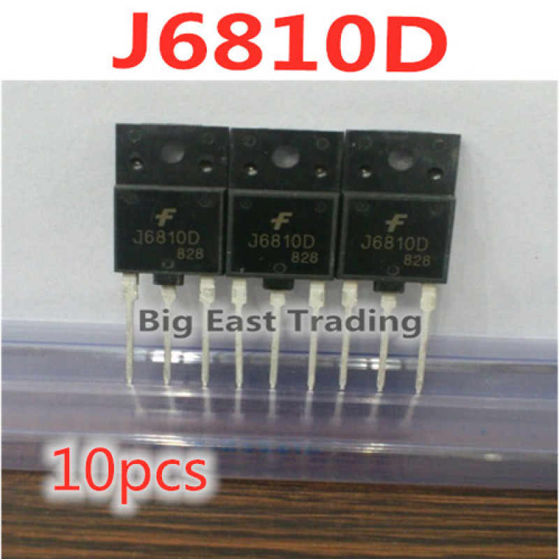 10 ชิ้น FJAF6810D J6810D ทรานซิสเตอร์เชื่อม,รับประกันคุณภาพ