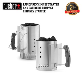 WEBER Rapidfire Chimney Starter อุปกรณ์เตาปิ้งย่างเวเบอร์ ตัวจุดถ่าน