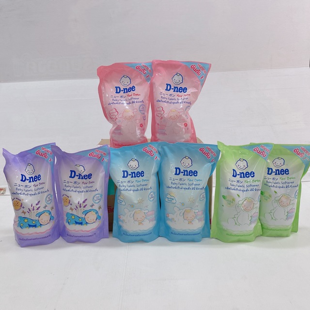 Dnee น้ำยาปรับผ้านุ่ม Softener 1แถม1 (ไม่คละสี)