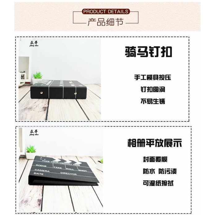 {พร้อมส่ง} สมุดไดอารี่ & ฟรี สติ๊กเกอร์+ปากกาสี ไดอารี่ DIY บันทึกช่วงเวลาความทรงจำดีๆ คุณภาพดี ลายสเตดหนัง - รูปที่ 6