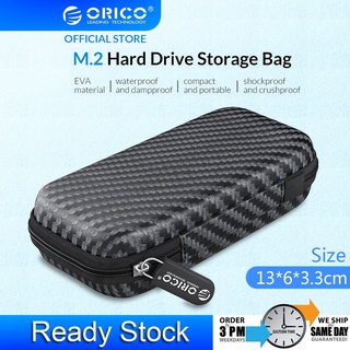 Orico M.2 กระเป๋าฮาร์ดดิสก์ EVA แบบพกพา สําหรับฮาร์ดไดรฟ์ภายนอก M.2 หูฟัง HDD (M2PH01)