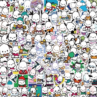 100Pcs/Set ❉ Pochacco - Sanrio Cartoon Character สติ๊กเกอร์❉ Anime Waterproof DIY Fashion Decals Doodle สติ๊กเกอร์