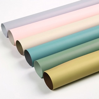 กระดาษห่อช่อดอกไม้ พร้อมส่งจาก กทม ราคาแผ่นละ 10 บาท Two tone paper สั่งซื้อขั้นต่ำ3 แผ่นนะคะ