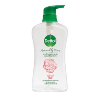 Dettol Rose Shower Gel 500g.เดทตอลเจลอาบน้ำโรส 500กรัม เจลอาบน้ำ สบู่ชำระผิวกาย