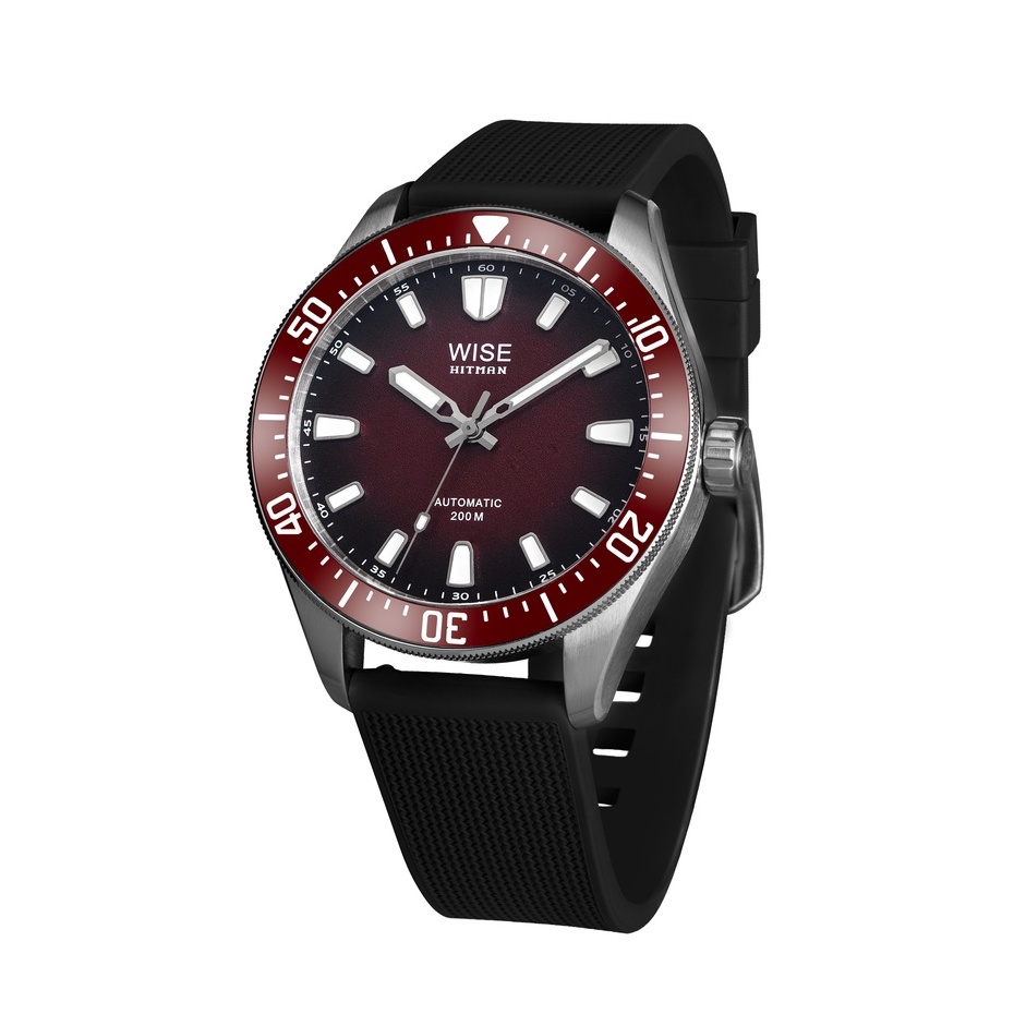 WISE รุ่น HITMAN Automatic 200 m. นาฬิกาผู้ชาย รหัส HIT55 No date (ระบุ ...