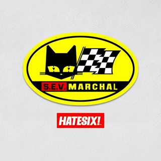 สติกเกอร์รูปลอก S.E.V. โคมไฟ Marcal Hatesix สําหรับตกแต่งบ้าน