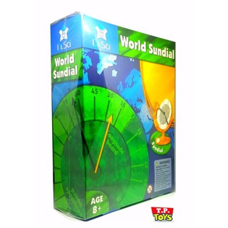 T.P. TOYS EDUCATION WORLD SUNDIAL ของเล่นเสริมทักษะ ชุดนาฬิกาแดด เรียนรู้และดูเวลาจากแสงแดด