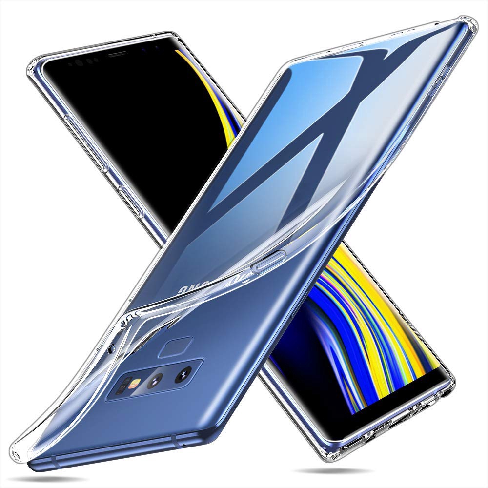เคสโทรศัพท์ ชนิดซิลิโคน TPU แบบนิ่ม สีคริสตัลใส สําหรับ Samsung Galaxy Note 9
