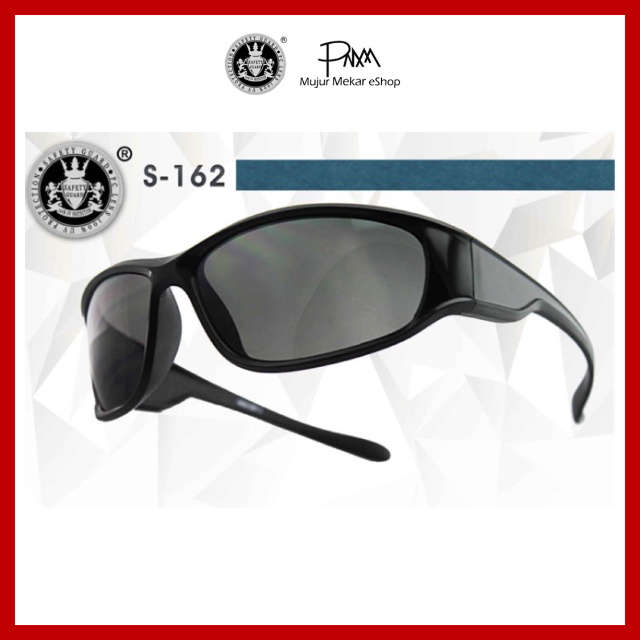 SAFETY GUARD SAFETY GLASSES/ ปกป้องดวงตา (S-162) - การปกป้อง UV และ IMPACT 100%