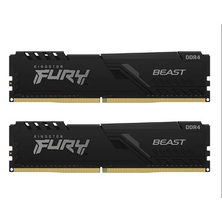 KF436C17BBK2/16  16GB (2x8GB) DDR4 3600MT/s CL17 FURY Beast Black ประกัน ไร้ทาม