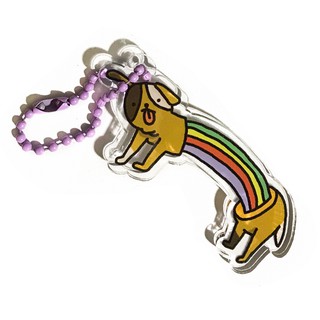 ssktmmee -  keyring1 (rainbow dog)