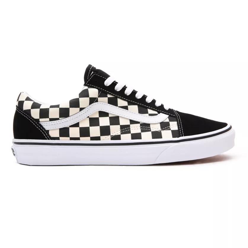 VANS Old Skool (Primary Check) - Black/White VN0A38G1P0S รองเท้าแวน แท้ 100% โดย VANS Thailand Deale