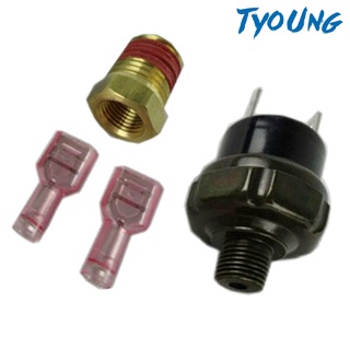 [Tyoung] วาล์วสวิทช์ควบคุมแรงดันอากาศ 12V สําหรับ Npt 110-140psi