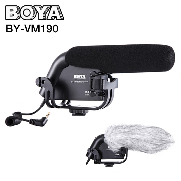Microphone BOYA BY-VM190 Hot Shotgun Microphone ของแท้