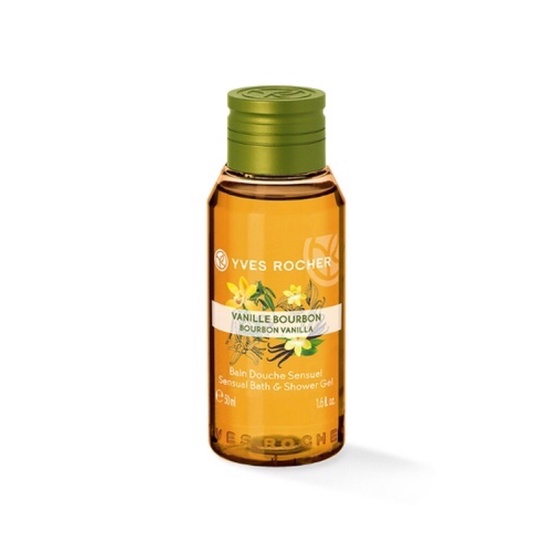 Yves Rocher Relaxing Bath & Shower Gel (50ml) Shopee Thailand