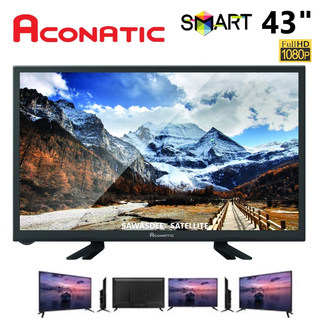 Aconatic Smart TV FULL HD LED ขนาด 43 นิ้ว รุ่น 43HD511AN