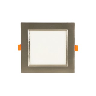 ดาวน์ไลท์ LED 120mm-SN/8W 8 วัตต์ WARMWHITE อะลูมิเนียม สีเงิน 5 นิ้ว เหลี่ยม SP | SP | LED 120mm -SN/8W-WW โคมไฟดาวน์ไล