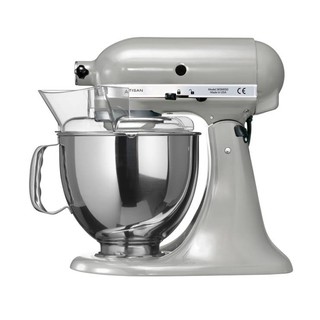 Artisan เครื่องผสมอาหาร 4.8 L ยี่้ห้อKitchenAid สีMetallic Chrome 220V เครื่องศูนย์ไทย