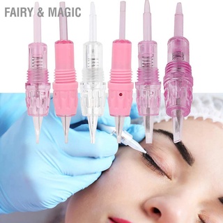Fairy &amp; Magic เข็มสําหรับสักคิ้วปาก 5 ชิ้น