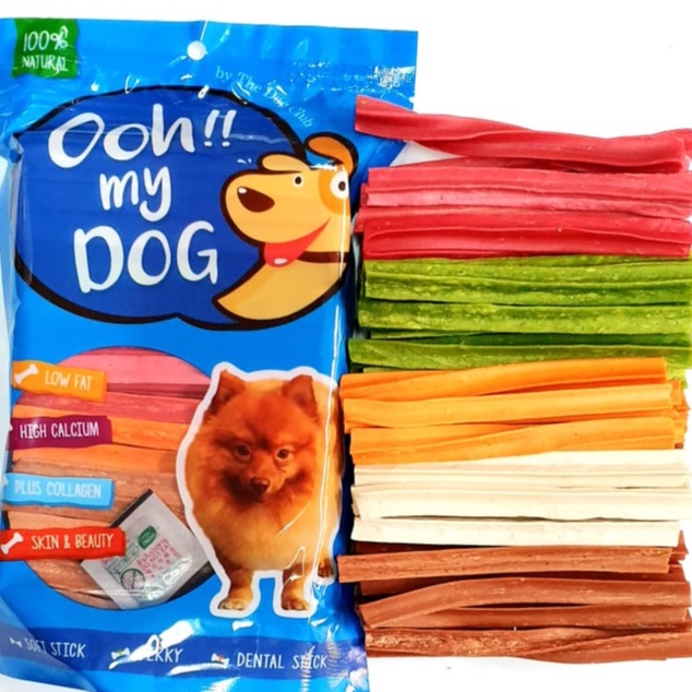 ขนมหมา ขนมสุนัขDental snack(เอ็กโบน)ขนาด200,400กรัม
